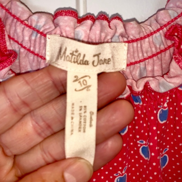 Matilda Jane girls size 10 pink knit top - Picture 6 of 6